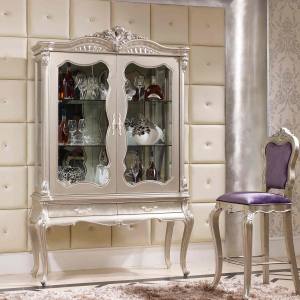 Vitrina 2 usi Princess (Silver)