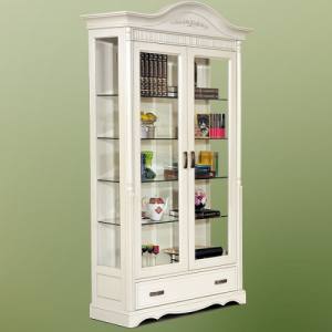 Vitrina 2 usi 1 sertar Anna